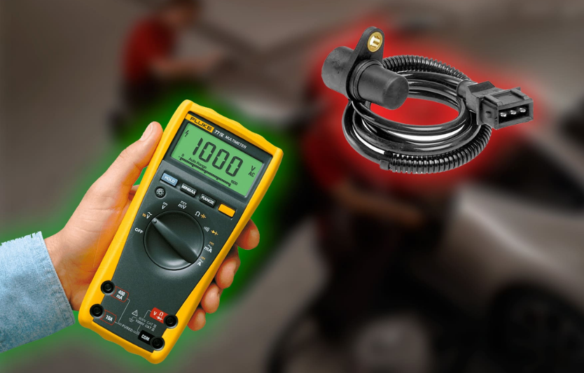 Як перевірити живлення на датчик колінвала