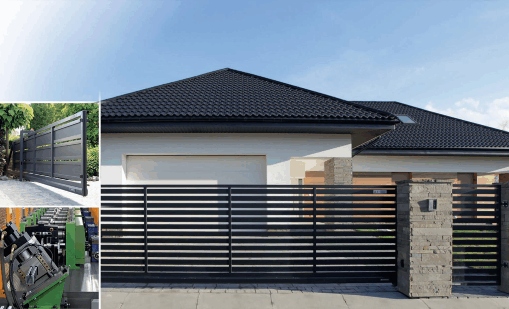 Сучасні ворота для приватних і комерційних об’єктів: рішення від Alumix Україна